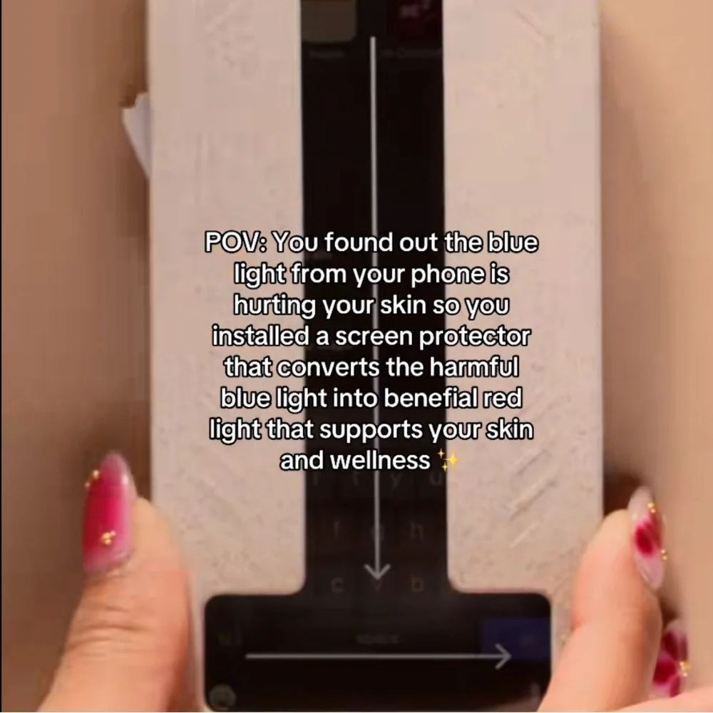 BodyGuardz Red Light Converter Screen Protector | iPhone 14 Plus / 13 Pro Max